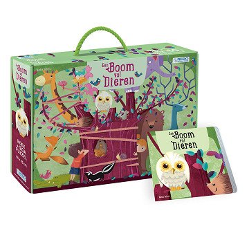 Boom Vol Dieren - Boek + Puzzel