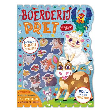 Boerderijpret Stickerplezier Stickerboek