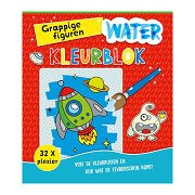 Waterkleurblok Grappige Figuren