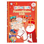 Sinterklaas Piet diploma book with stickers