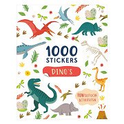 Dinosaurier-Aktivitätsbuch – 1000 Aufkleber
