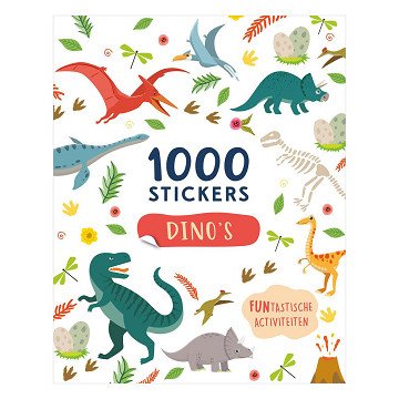 Dinosaurier-Aktivitätsbuch – 1000 Aufkleber