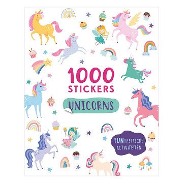 Einhorn-Aktivitätsbuch – 1000 Aufkleber
