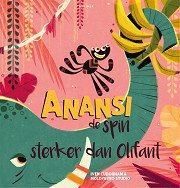 Anansi, die Spinne, stärker als der Elefant