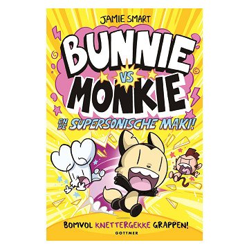 Bunnie vs Monkie and the Supersonic Lemur!