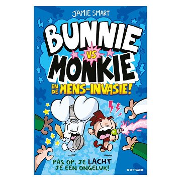 Bunnie vs Monkie and the Human Invasion!