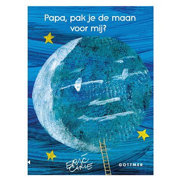 Kartonboekje Papa, pak je de maan voor mij? 