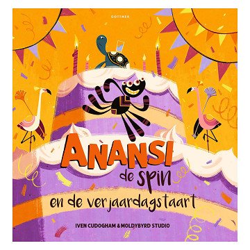 Anansi de spin en de verjaardagstaart