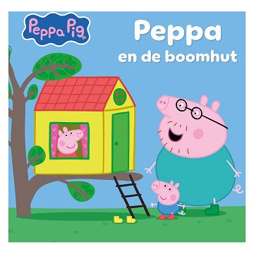 Peppa bläst Seifenblasen und Peppa und das Baumhaus