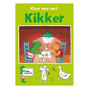 Malen Sie mit dem Frosch zusammen.