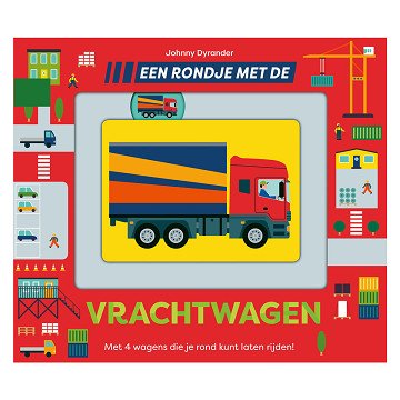 Een Rondje met de Vrachtwagen - Kartonboekje