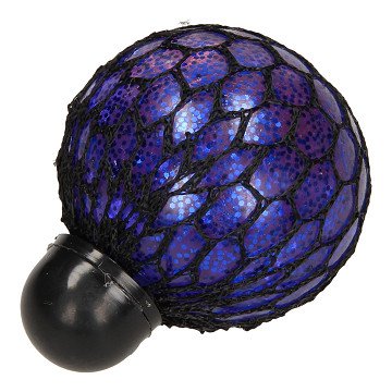 Squeeze Bubble Ball Glitter with Water Pearls