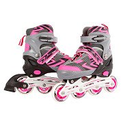 Children's Inline Skates Pink/Gray, size 29-32