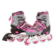 Inline Skates Pink/Grau, Größe 37-40