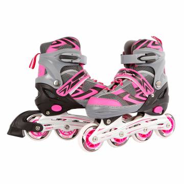 Inline skates Pink/Gray, size 37-40
