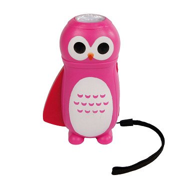 Squeeze Owl - Pink