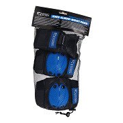 Street Rider Protection Set S - Blue, 6 pcs.