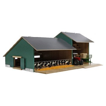 Kids Globe Stable with Agricultural Shed 1:32