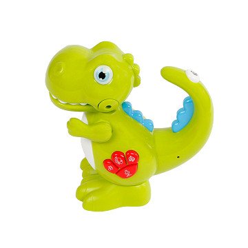 Mini Club Dinosaurus Zaklamp met Geluid en Opname