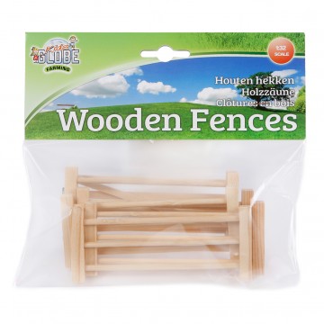 Kids Globe Wooden Fences 1:32, 6 pcs.