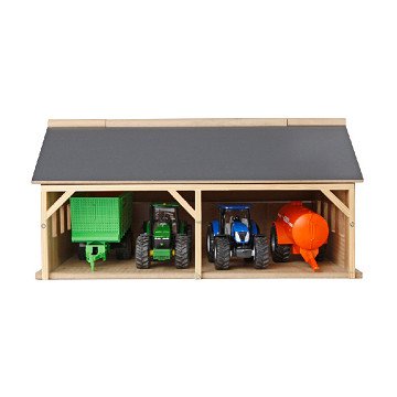 Kids Globe Agricultural Shed for Tractors 1:50