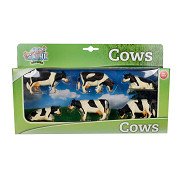 Kids Globe Cows 1:32, 6 pcs.