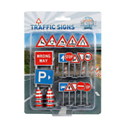 Kids Globe Traffic Signs, 25 pcs.