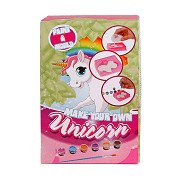 Malen Sie Ihr eigenes Gips-Einhorn