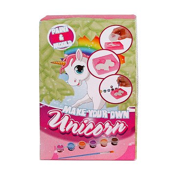 Malen Sie Ihr eigenes Gips-Einhorn