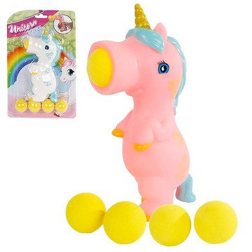 Unicorn Popper with 5 Balls