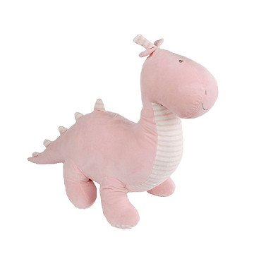 Mini Club Dinosaurus Pluche Roze, 35cm