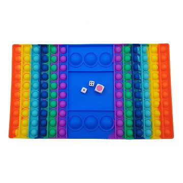Plop Up! Fidget Dice Game Rainbow
