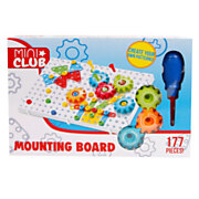 Mini Club Screw and Mount Board, 177 pcs.