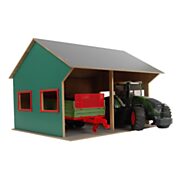 Kids Globe Agricultural Shed for 2 Vehicles, 1:16