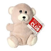 Mini Club Plush Bear - Light Brown