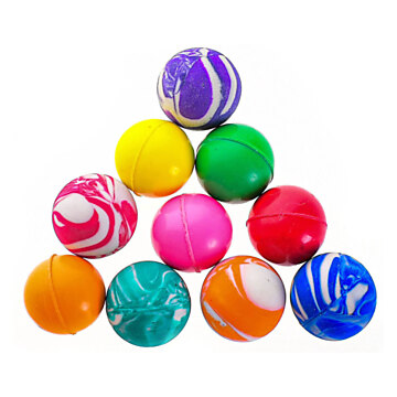 Bouncy balls, 10 pcs