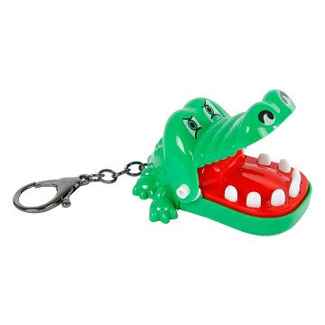 Jungle Expedition Biting Crocodile Keychain