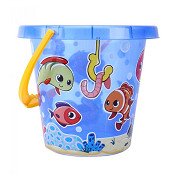Sun Fun Eimer Fisch transparent, 21cm