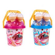 Sun Fun Ice Dream bucket set, 9 pieces