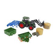 Kids Globe Tractor with Accessories, 30cm