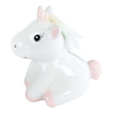 Unicorn Money Box Earthenware