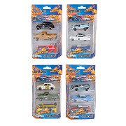 Roadblasters Die-Cast Super Cars, 3 pcs.