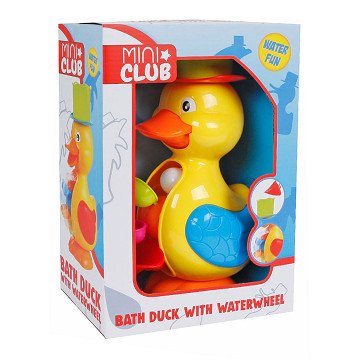 Mini Club Rubber Duck with Water Wheel, 28cm