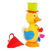 Mini Club Badeente mit Wasserrad, 28 cm