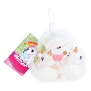 Unicorn Bath figures, 3 pcs.