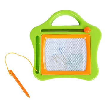 Magnetic Drawing Board Green, 16x15cm