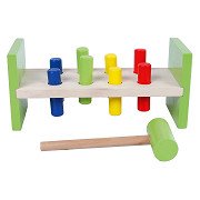 Wooden Hammer Bench Green, 10 pcs.