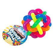 Rainbow Spaghetti Bouncy Ball, 6.5 cm