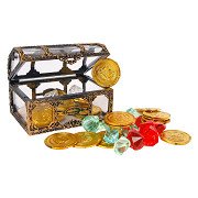 Destination Deep Treasure Chest with Coins and Diamonds, 61 pieces.
