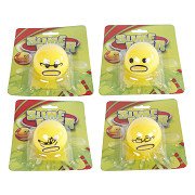 Slime Happertje Smiling Face Yellow, 5.5cm